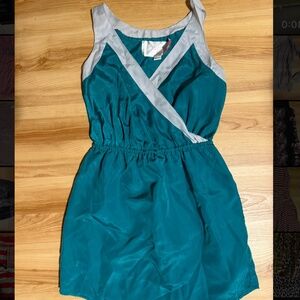 Rory Becca for Forever 21 Teal Sleeveless Dress